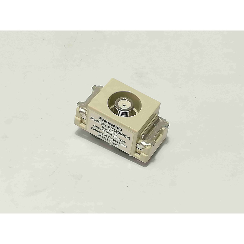 Television Coaxial Jack Current Passing Type